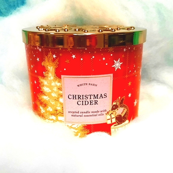 Bath & Body Works Other Bath And Body Works Christmas Cider 3 Wick